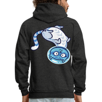 SPACE CAT 4 Hoodie - charcoal grey