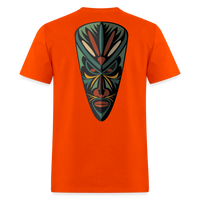 AFRICAN MASK - orange