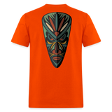AFRICAN MASK - orange