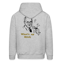 WHAT'S UP Hoodie - heather gray