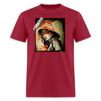 GRAFFITI - dark red