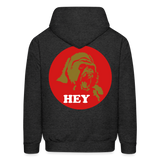 HEY Hoodie - charcoal grey
