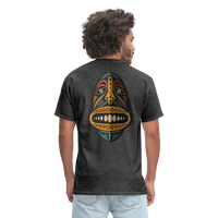 AFRICAN MASK 2 - heather black