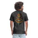 AFRICAN MASK 2 - heather black