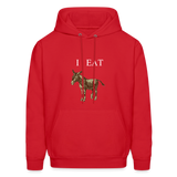 I EAT Hoodie - red