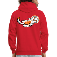 SPACE CAT 5 Hoodie - red
