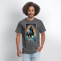 Color Pony - charcoal