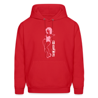 TIME ON MY SIDE Hoodie - red