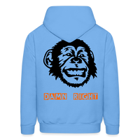 DAMN Hoodie - carolina blue