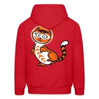 SPACE CAT Hoodie - red