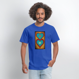 Hearts - royal blue