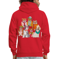 DOG LOVE Hoodie * Fundraiser * - red