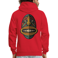 AFRICAN MASK 2 Hoodie - red