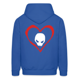 DARK LOVE Hoodie - royal blue