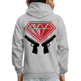 STUD Hoodie - heather gray