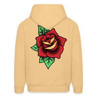 ROSE  Zip Up Hoodie - light yellow