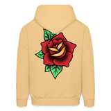 ROSE  Zip Up Hoodie - light yellow