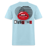 KISS ME - powder blue