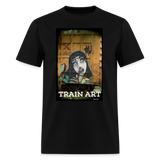 Train Art - black