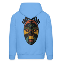 AFRICAN MASK 3 Hoodie - carolina blue