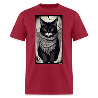 Cat Town - dark red