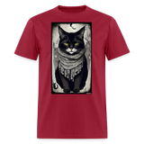 Cat Town - dark red