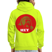 HEY Hoodie - safety green