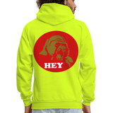 HEY Hoodie - safety green