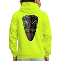 AFRICAN MASK - safety green