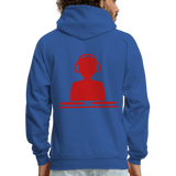 SPARKLES Hoodie - royal blue