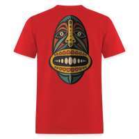 AFRICAN MASK 2 - red
