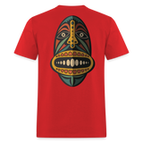 AFRICAN MASK 2 - red