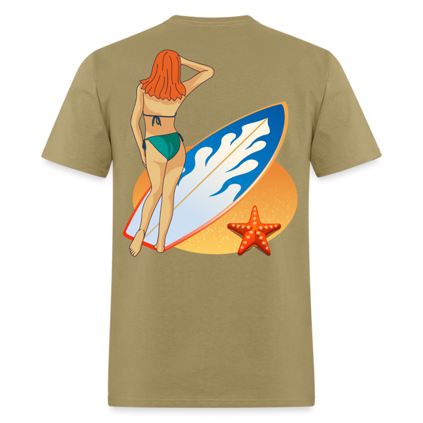 SURF AND TURF - khaki