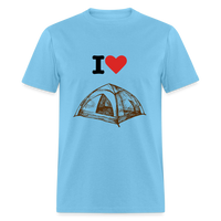 CAMPING - aquatic blue