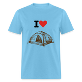 CAMPING - aquatic blue