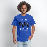 CAT FLAG - royal blue