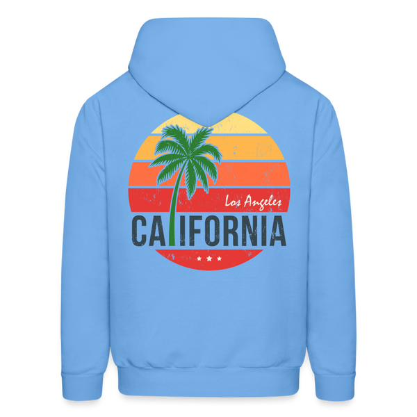LA Hoodie - carolina blue