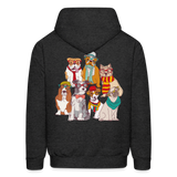 DOG LOVE Hoodie * Fundraiser * - charcoal grey