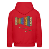 XYLOPHONE Hoodie - red