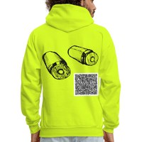 BULLETS Short Story Hoodie - safety green