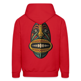 AFRICAN MASK 2 Hoodie - red