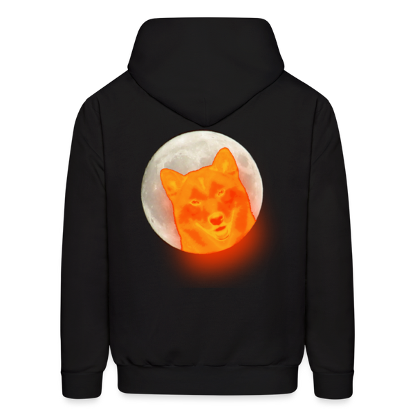 TO THE MOON Hoodie - black