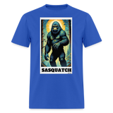 Sasquatch - royal blue