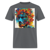 Colorful Man - charcoal