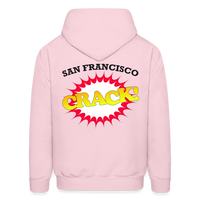 CRACK Hoodie - pale pink