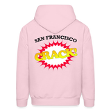 CRACK Hoodie - pale pink