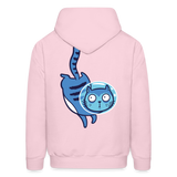 SPACE CAT 6 Hoodie - pale pink