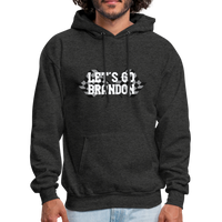 LET'S GO BRANDON Hoodie - charcoal grey