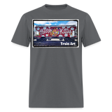 Train Art - charcoal