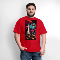 Mushroom Land - red